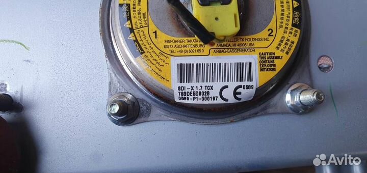 Подушка безопасности пассажира Mazda CX 5 2012-20