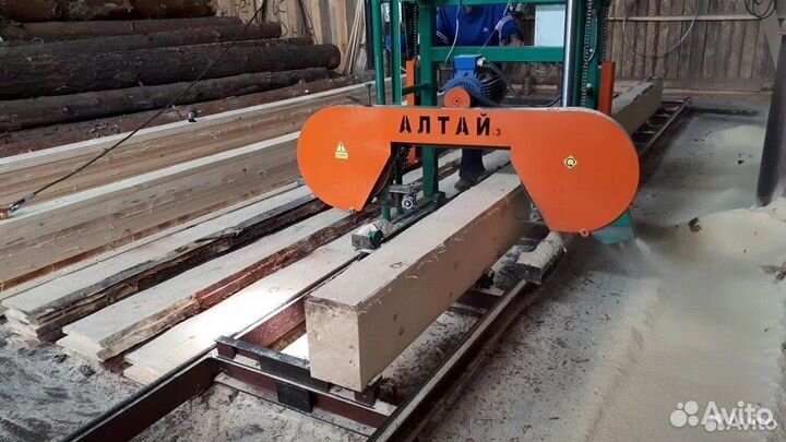 Ленточная пилорама алтай-3