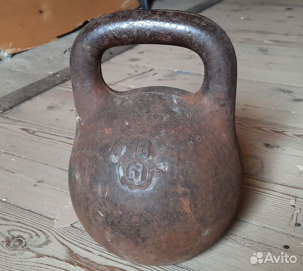 Гиря 16кг СССР