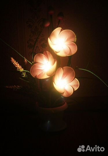 Цветы Светильники. Ночники. Подарки