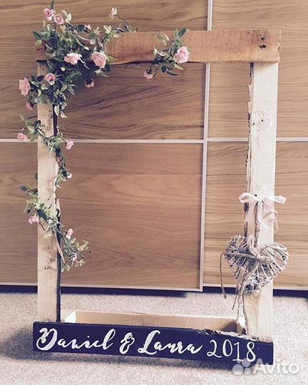 Рамки для фотозон, на свадьбу или другое событие