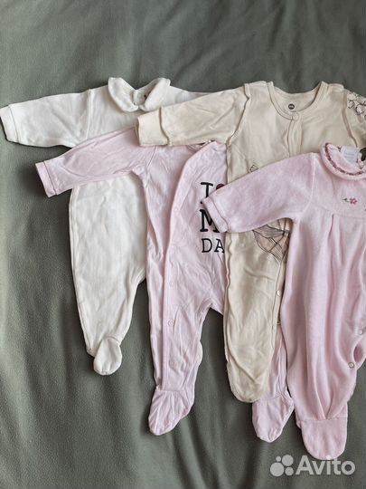 Одежда для новорожденной девочки 56-62