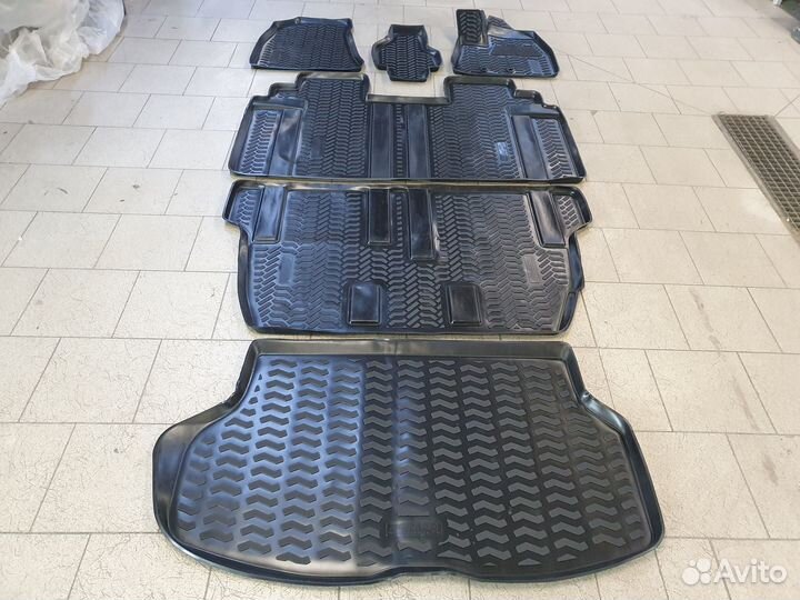 Коврики салон + багажник Toyota Esquire (2014-н.в)