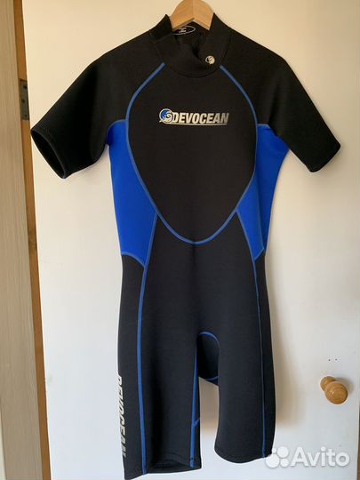 Гидрокостюм короткий мужской