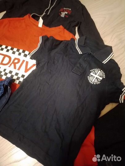 Вещи пакетом на мальчика 140