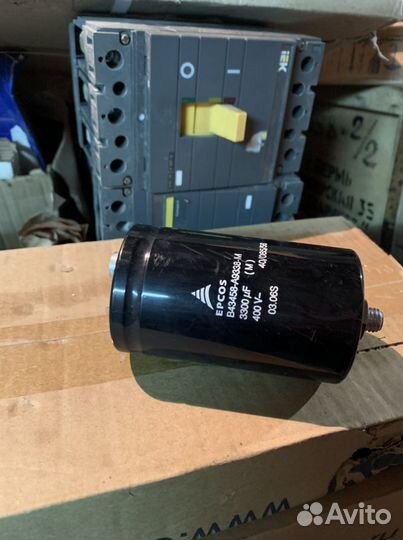 Конденсаторы импорт 400В на 6800,4700,3300мкФ