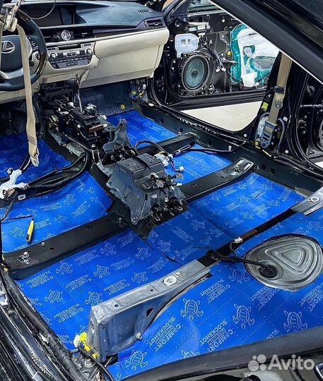 Шумоизоляция автомобиля