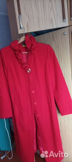 Пальто женское демисезонное 54 56 размера