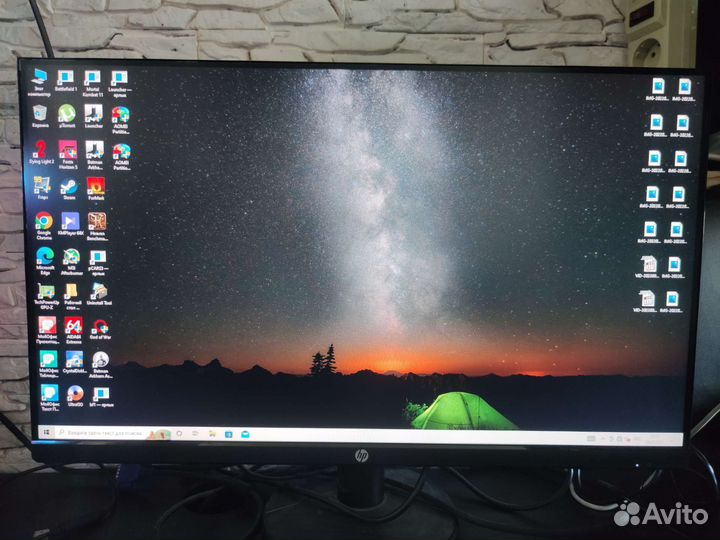 Монитор HP V27i FullHD IPS 27