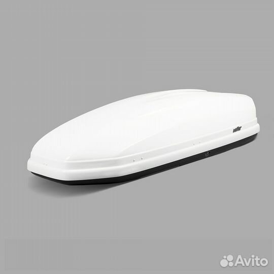 Бокс на крышу Koffer А-480 белый глянцевый
