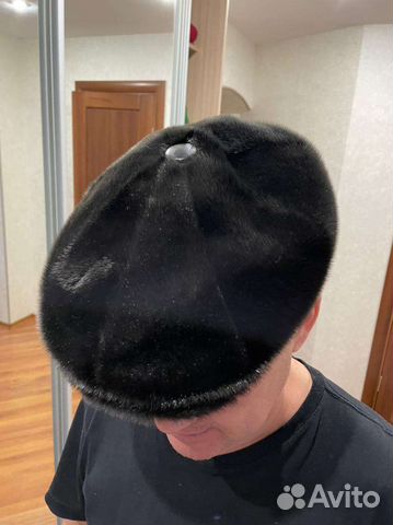 Меховая мужская кепка