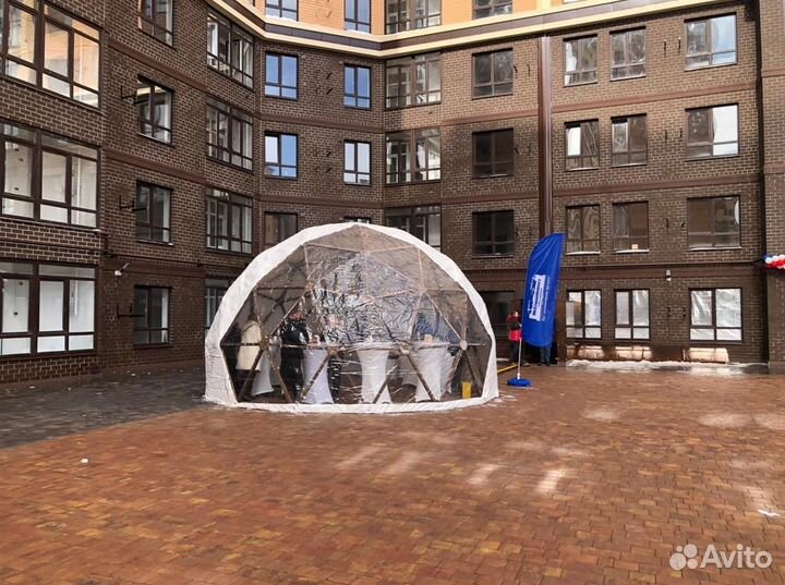 Купольный шатер для глэмпинга
