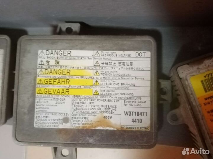 Штатные блоки розжига Nissan, Mitsubishi