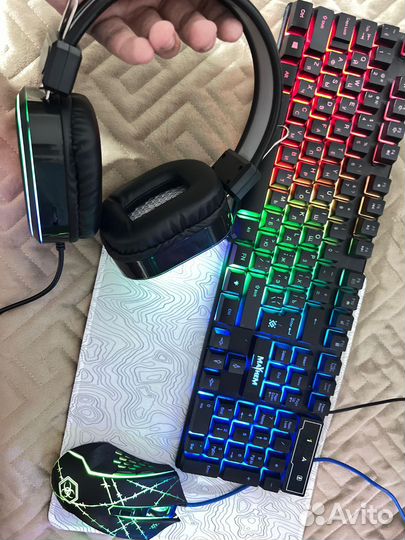 Игровой пк i3-8350K RX 480 8гб 16гб озу