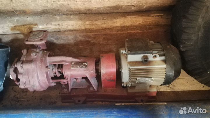 Насос к20/30 -у2 в сборе с двигателем аир100s2 у2