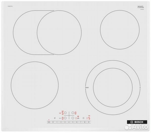 Электрическая варочная панель Bosch PKN652FP2E, бе