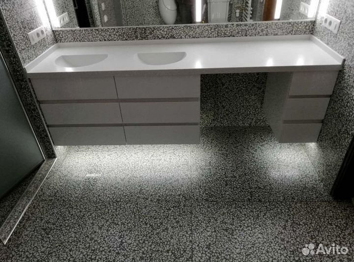 Столешница в ванную