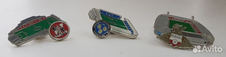 Знаки стадионы английских команд, 3шт