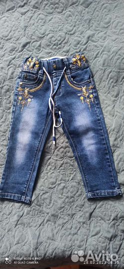 Джинсы для девочки