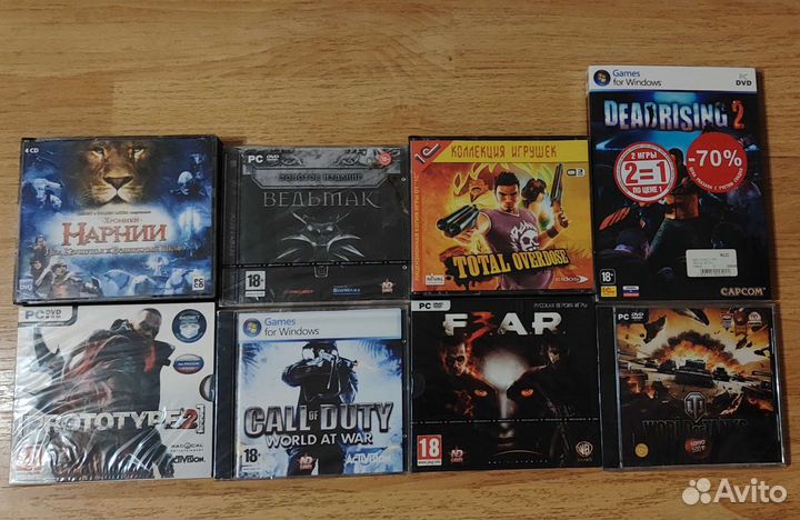 Игры пк (PC): Fear, Prototype, Dead Rising, Tanks