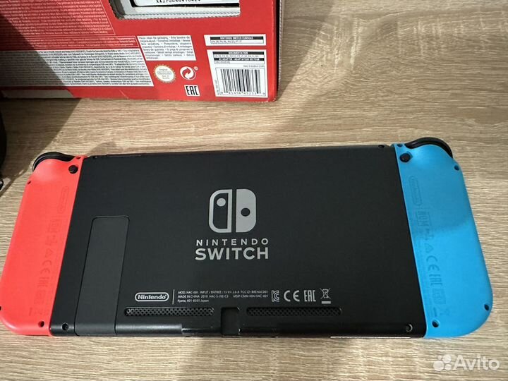 Прошитая Nintendo switch Neon + 128 gb