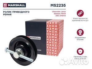 Ролик прив. ремня chevrolet lanos 05, daewoo nexia 95, zaz chance 09