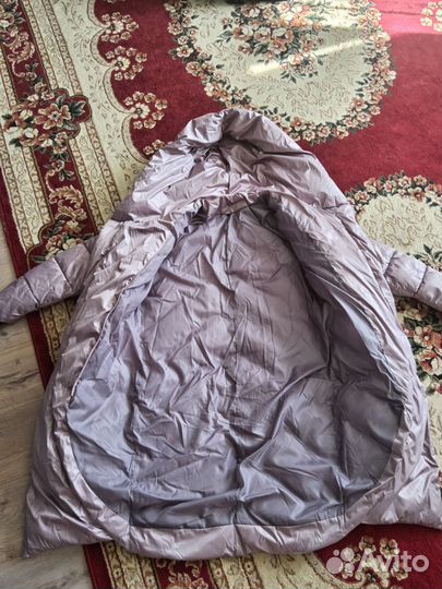 Пуховик зимний длинный женский 46 48
