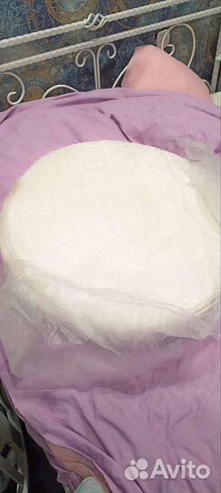 Матрас в круглую кроватку