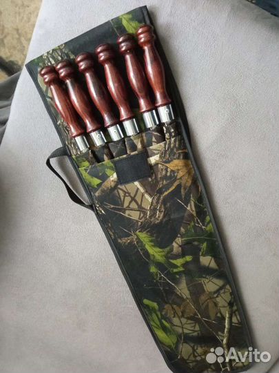 Набор шампуров в чехле