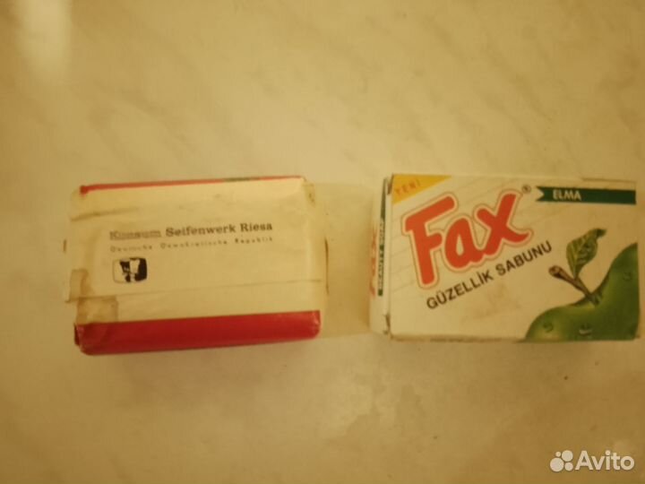 Коллекционное винтажное мыло