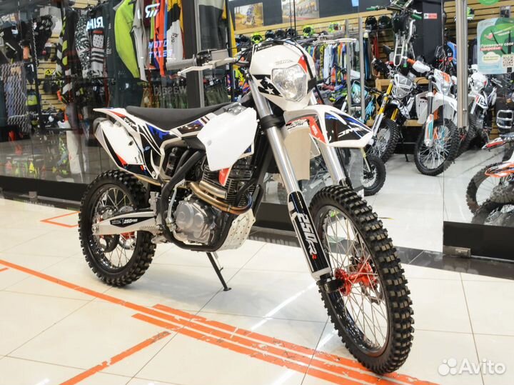 Кроссовый мотоцикл JMC 250 FRR 21/18 синий