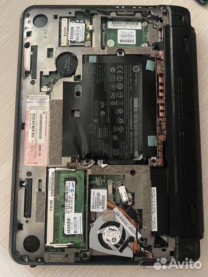 Нетбук hp На запчасти