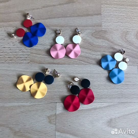 Серьги новые