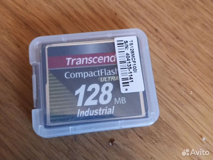 Карта памяти transcend Compactflash ultra 128mb