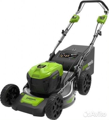 Газонокосилка аккумуляторная greenworks GD40LM46SP