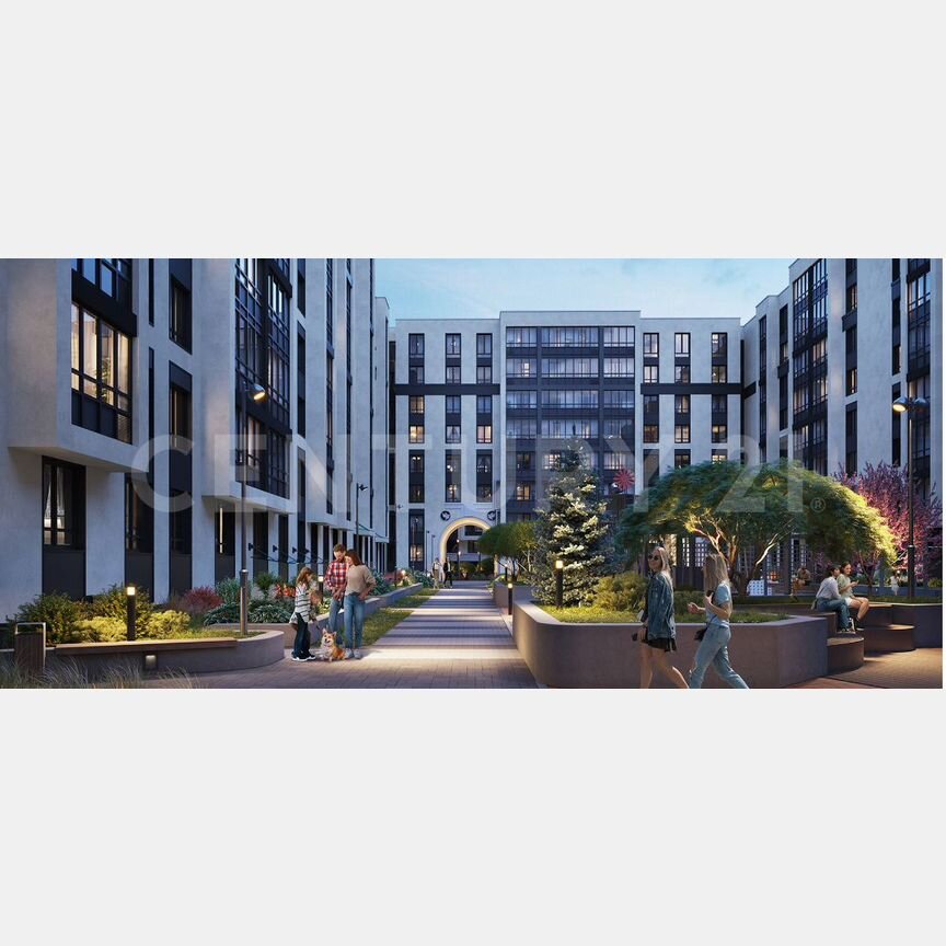 1-к. квартира, 32,9 м², 1/9 эт.