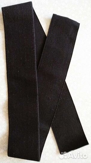 Резинка черная широкая