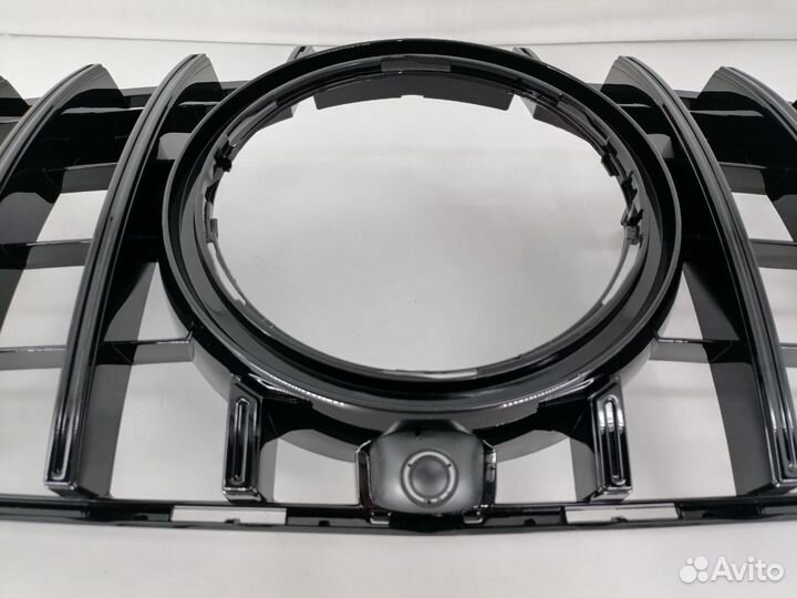 Решетка радиатора Mercedes GLE W166 черная