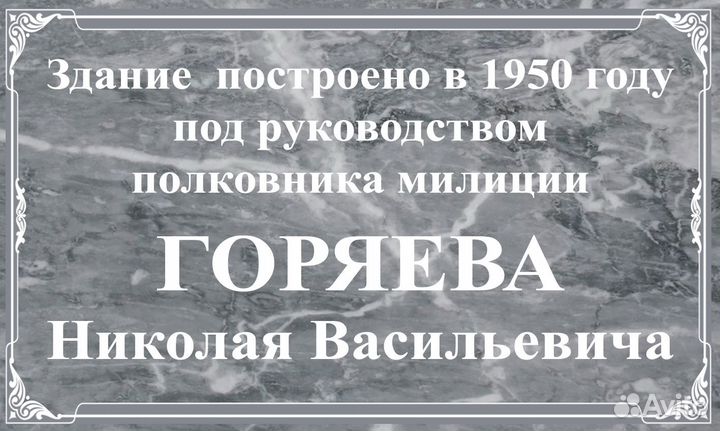 Памятные Доски Таблички Вывески