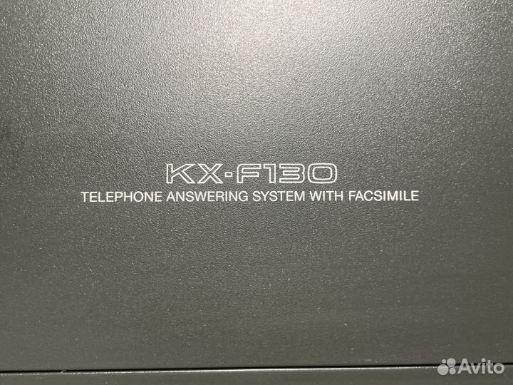 Факс panasonic kx-f130bx