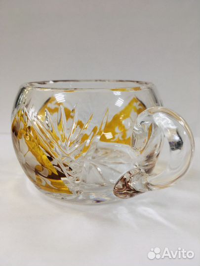 Немецкий цветной хрусталь чашка для пунша