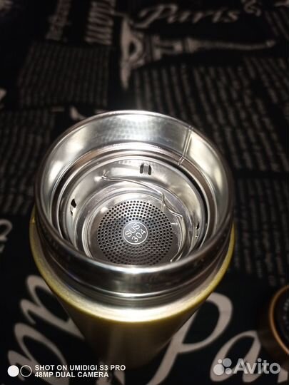 Термос с датчиком температуры 0,5 литра