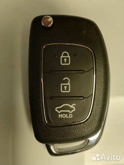 Ключ зажигания для Hyundai Solaris (оригинал )