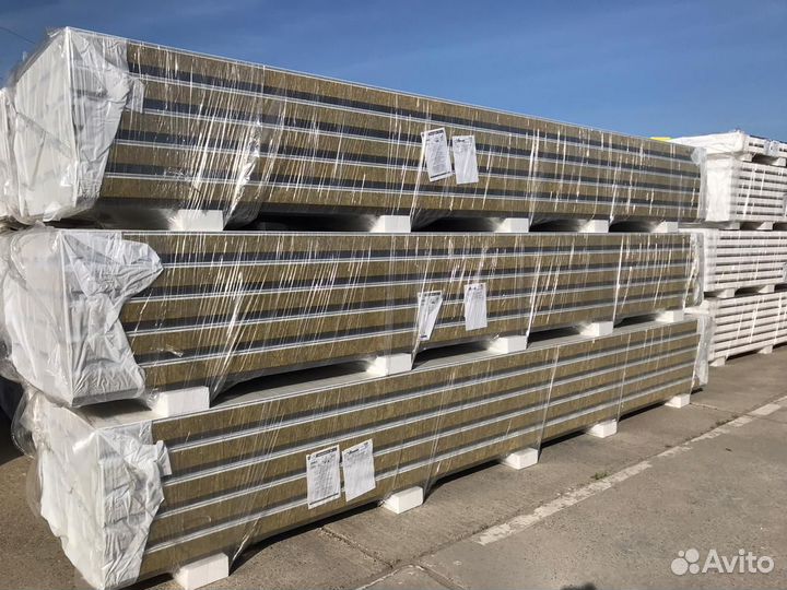 Сэндвич панели пир 150мм