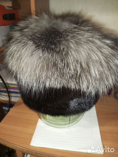 Шапка норковая 56- 58 размер женская