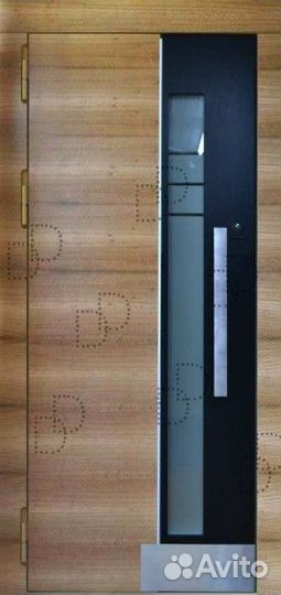 Уличная металлическая дверь с терморазрывом