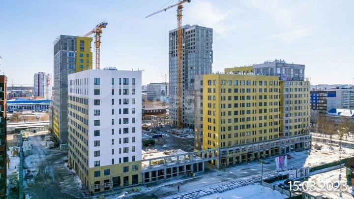 2-к. квартира, 61,3 м², 4/25 эт.