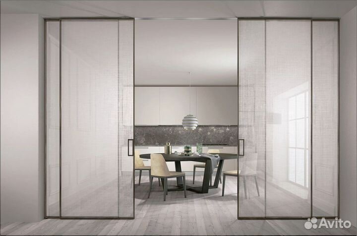 Раздвижные межкомнатные перегородки и двери