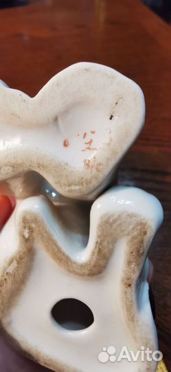 Фарфоровая статуэтка Львёнок лфз