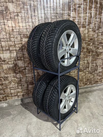 Стеллаж для хранения колес, шин